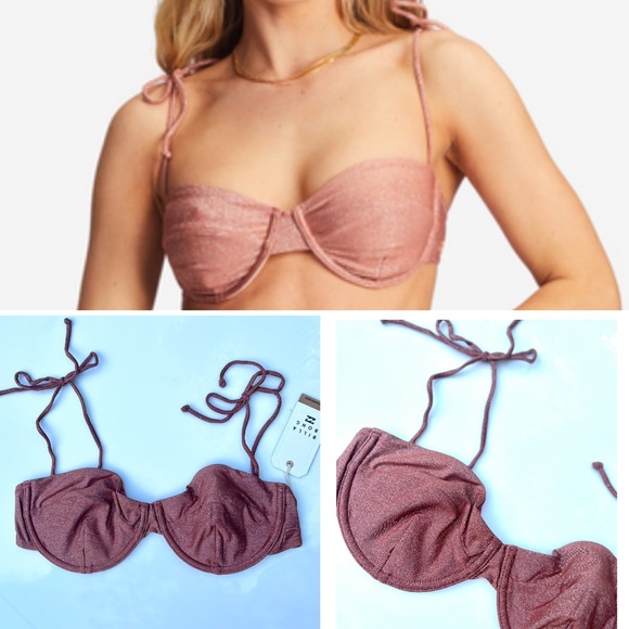 🫧🫧 BILLABONG 🫧🫧 Starry Eyes Underwire Bikini Swim Top - Picture 2 of 12